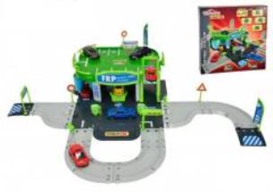 Opakowanie Majorette Creatix stacja benzynowa + 1 auto