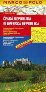 Okładka książki Mapa Drogowa Marco Polo. Czechy/Słowacja 1:300 000