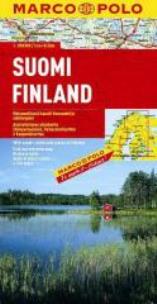 Okładka książki Mapa Drogowa Marco Polo. Finlandia 1:850 000