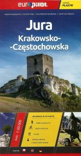 Okładka książki Mapa Turystyczna EuroPilot. Jura Krk-Częst plastik