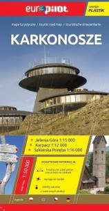 Okładka książki Mapa Turystyczna EuroPilot. Karkonosze