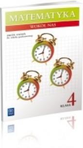 Okładka książki Matematyka SP wokół nas 4 zbiór wyd.2013 NPP WSIP