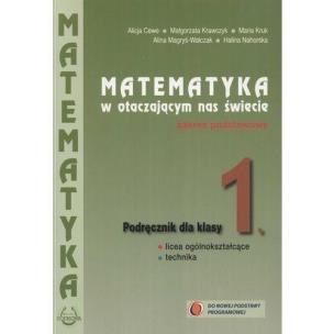 Okładka książki Matematyka w otacz LO 1 pod. ZP NPP 2015