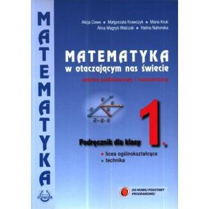 Okładka książki Matematyka w otacz LO 1 podręcznik ZPiR 2015