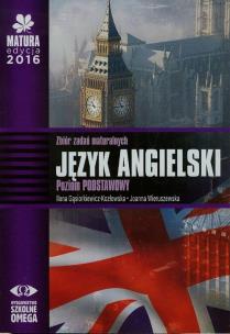 Okładka książki Matura 2016 J. angielski Zb. zad. matural. ZP