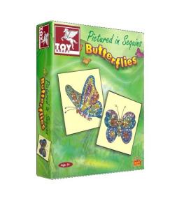 Okładka książki Motyle zdobione cekinami