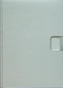 Opakowanie Notes A5 na rzep w kratkę Silver