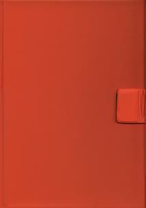 Opakowanie Notes konferencyjny A5 w kratkę 40 kartek pomarańczowy