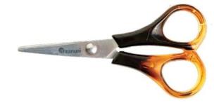 Opakowanie Nożyczki uniwersalne bursztynowe