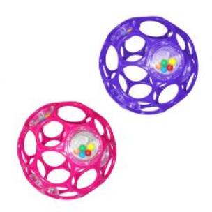 Okładka książki Oball Kuleczki Pink, różne rodzaje DUMEL