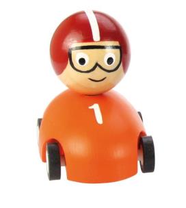 Opakowanie Odlotowe wyścigówki pomarańczowa