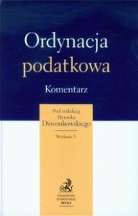 Okładka książki Ordynacja podatkowa Komentarz 2014