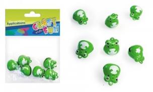 Opakowanie Ozdoba dekoracyjna dzwonek żaba 6szt