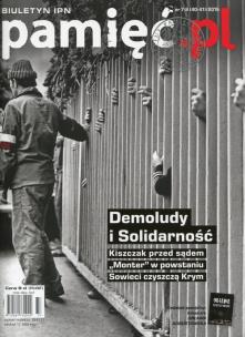 Opakowanie Pamięć.pl Biuletyn IPN 2015/07-08/40-41