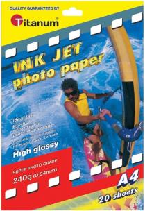 Opakowanie Papier fotograficzny A4 20 kartek