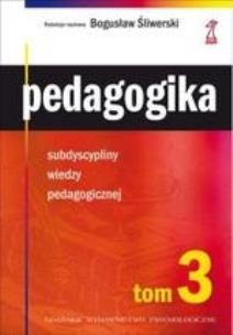 Okładka książki Pedagogika T.3