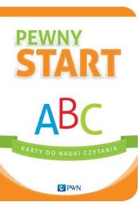 Okładka książki Pewny start Karty do nauki czytania