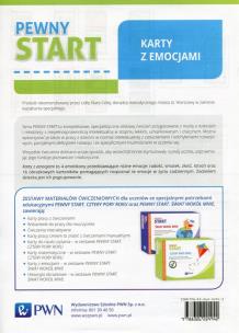 Okładka książki Pewny start Karty z emocjami