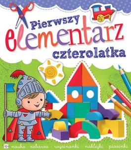 Okładka książki Pierwszy elementarz 4 latka