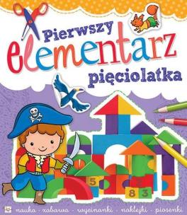 Okładka książki Pierwszy elementarz 5 latka