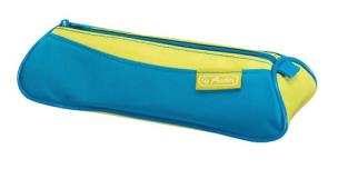 Opakowanie Piórnik kosmetyczka trójkątna błękitna