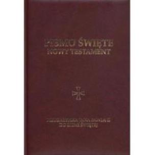 Okładka książki PISMO SWIETE NOWY TEST.DUZY DRUK NOWY-NOTU
