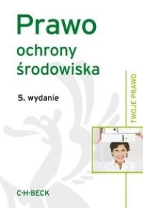 Okładka książki Prawo ochrony środowiska