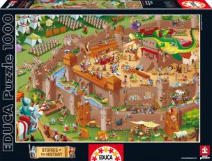 Opakowanie Puzzle 1000 Średniowiecze