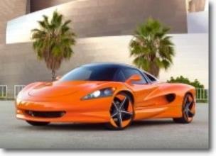 Opakowanie Puzzle 120 elementów Vision SZR Concept Car