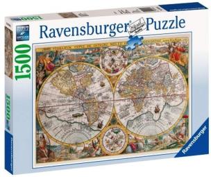 Opakowanie Puzzle 1500 Historyczna mapa 1594