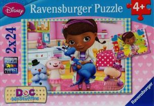 Opakowanie Puzzle 2x24 Klinika dla pluszaków