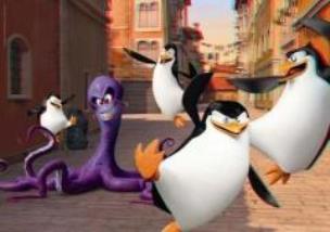 Opakowanie Puzzle 3D 20 Maxi - Pingwiny z Madagaskaru