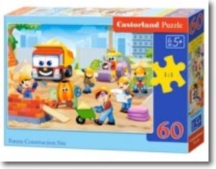 Opakowanie Puzzle 60 elementów Funny Construcion Site