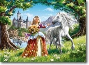 Opakowanie Puzzle 60 elementów Princess and Her Friend
