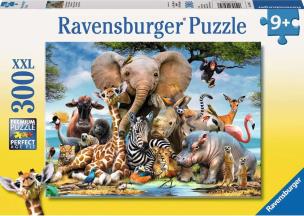 Opakowanie Puzzle Afrykańscy przyjaciele 300 XXL