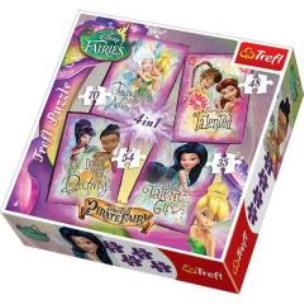 Opakowanie Puzzle Dzwoneczek i przyjaciółki 4w1