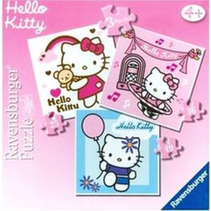 Opakowanie Puzzle Hello Kitty 3w1