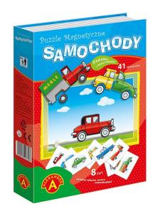 Opakowanie Puzzle magnetyczne Samochody