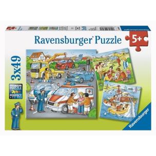 Opakowanie Puzzle Misja ratunkowa 3x49