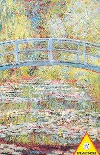 Okładka książki Puzzle Monet Japoński mostek 1000 elementów