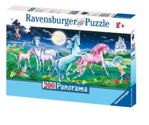 Opakowanie Puzzle Urocze jednorożce 200