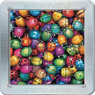 Opakowanie Puzzle Żuki 3D  16 elementy
