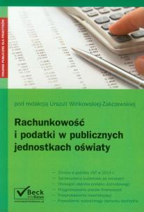 Okładka książki Rachunkowość i podatki w publicznych jednostkach oświaty