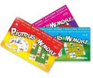 Opakowanie Rozwijamy mowę i myślenie PAKIET Piotruś memory