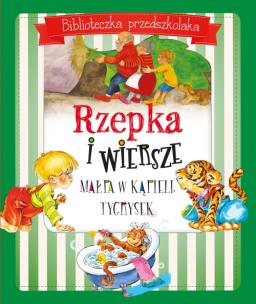Okładka książki Rzepka i wiersze. Biblioteczka przedszkolaka