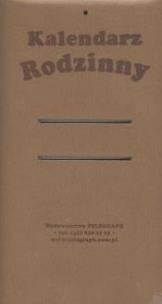 Opakowanie Ścianka do kalendarza RODZINNEGO TELEGRAPH