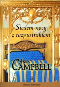 Okładka książki Siedem nocy z rozpustnikiem