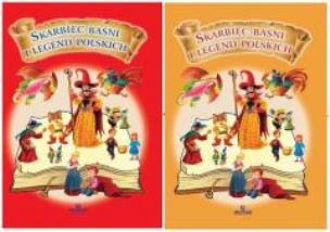 Okładka książki Skarbiec baśni i legend polskich, 2 rodzaje