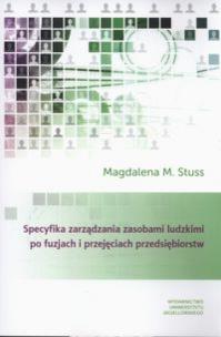 Okładka książki Specyfikacja zarządzania zasobami ludzkimi po fuzjach i przejęciach przedsiębiorstw