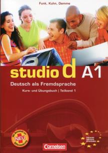 Opakowanie studio d A1 Kurs und Ubungsbuch + CD Teilband 1 Podręcznik z ćwiczeniami